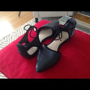 Franco Sarto Shaker Lace d'Orsay Flat.